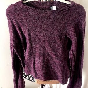 Purple sweater